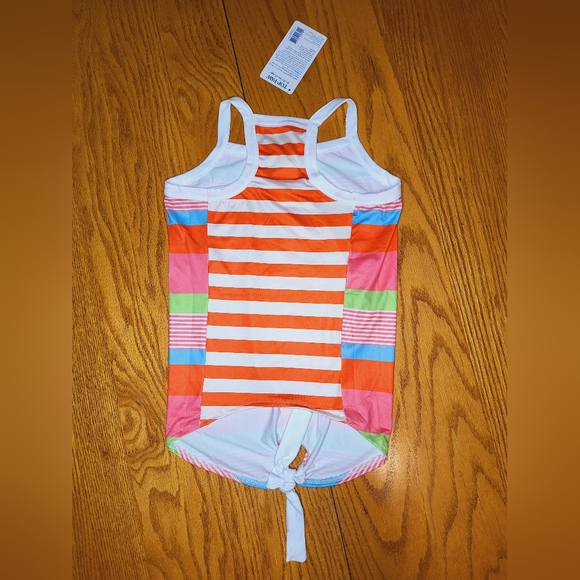 🐾NEW Top Paw Striped Dog Tank LG - Picture 2 of 3